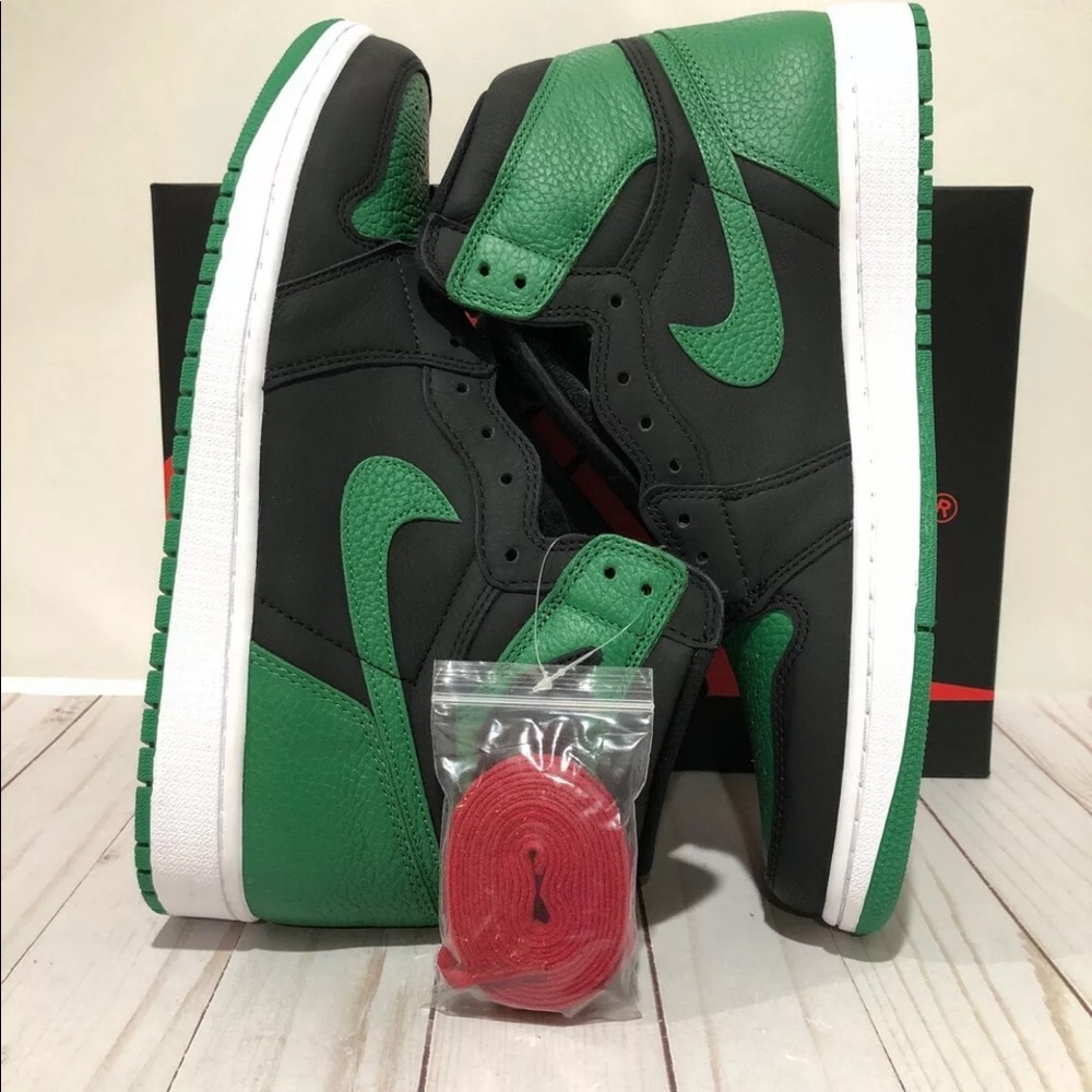 🔴SOLD🔴Nike Air Jordan 1 Retro High OG Pine DS - Picture 6 of 8